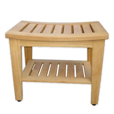 Haven™ Teak Shower Bench | Bed Bath 