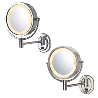 Wall Mounted Makeup Mirror Bed Bath And Beyond - Mirror Ideas