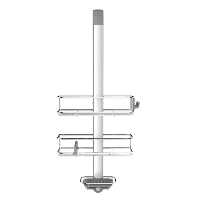 Simplehuman Over The Door Shower Caddy In Stainless Steel Bed Bath Beyond