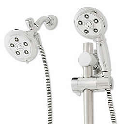 Alexandria® Anystream® ADA Slide Bar Showerhead and Hand Shower Combo in Polished Chrome