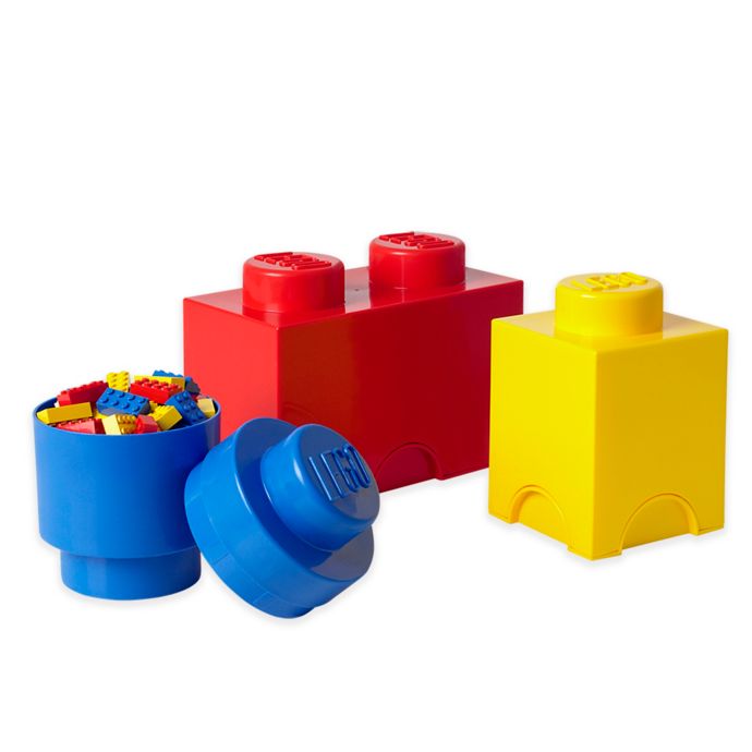 lego storage brick set of 3