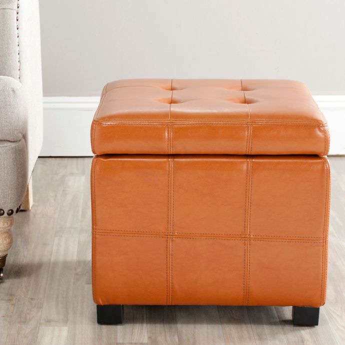 Safavieh Madison Square Tufted Ottoman Bed Bath & Beyond