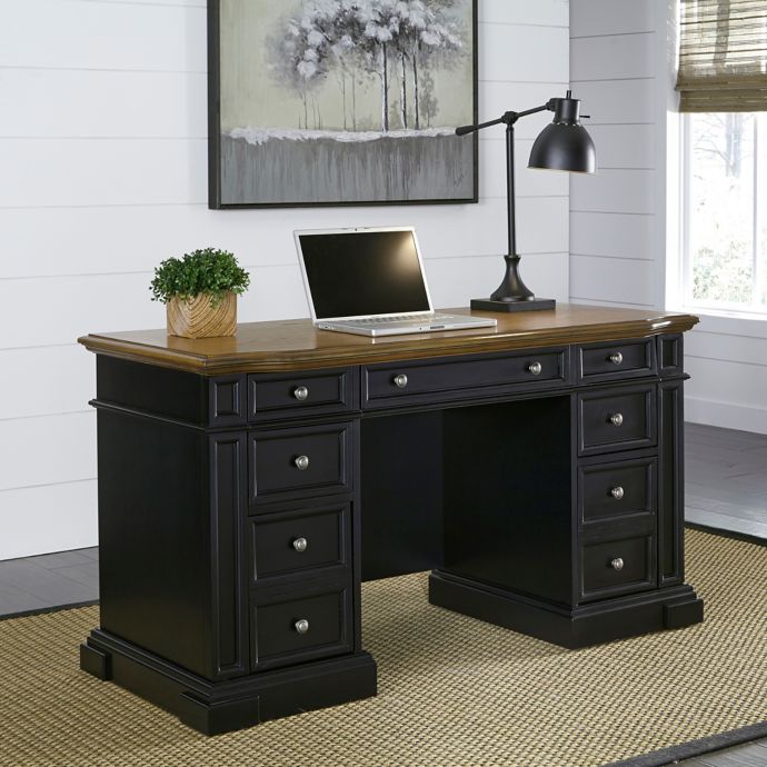 Home Styles Americana Pedestal Desk Bed Bath Beyond