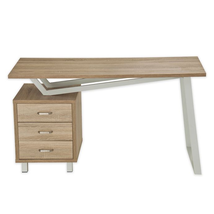 Techni Mobili Modern Design Computer Desk In Sand Bed Bath Beyond