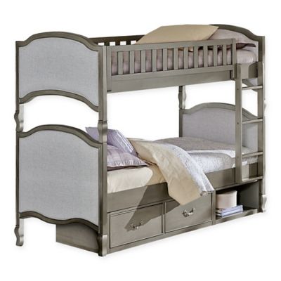 twin over twin bunk bed with drawers