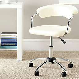 Safavieh Pier Desk Chair in Cream