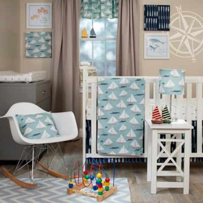 sailboat crib bedding