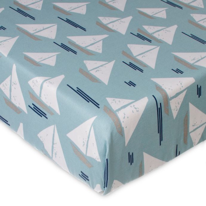 Glenna Jean Lil Sailboat Sailboat Fitted Crib Sheet Buybuy Baby