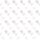 Alternate image 1 for Hello Spud Organic Cotton Jersey Heart Fitted Crib Sheet in Pink
