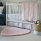 Alternate image 2 for Hello Spud Organic Cotton Jersey Heart Fitted Crib Sheet in Pink