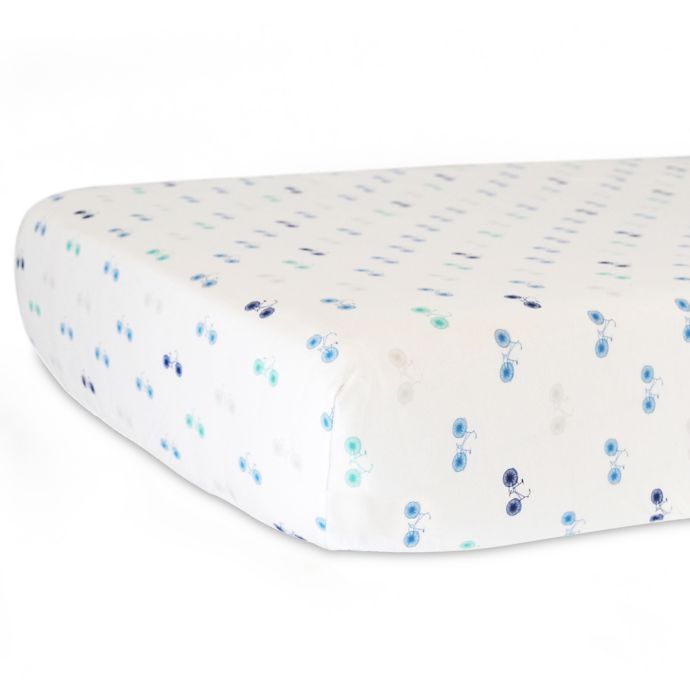 Hello Spud Organic Cotton Jersey Fitted Crib Sheet buybuy BABY