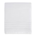 Alternate image 0 for Hello Spud Shore Lines Pintuck Crib Skirt in White