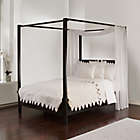 Alternate image 1 for Scarf Sheet Bed Canopy Curtain in White