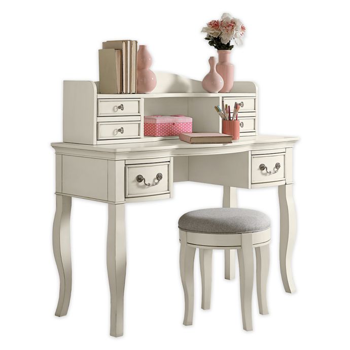 Hillsdale Kids And Teen Kensington Writing Desk With Hutch In