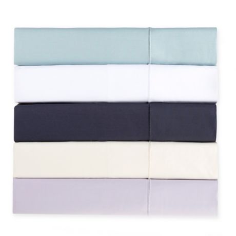 Wamsutta Dream Zone Ivory Pima Cotton 725 Thread Count Flat Queen Sheet NEW! 