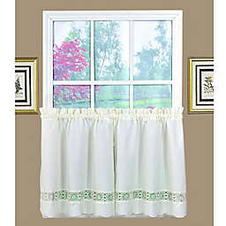 Today's Curtain Caylee 36-Inch Kitchen Window Curtain Tier Pair in Ecru