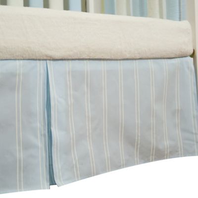 striped crib sheet