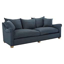 Safavieh Frasier Sofa in Navy Blue