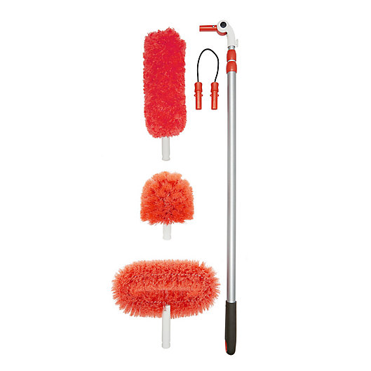 Alternate image 1 for OXO Good Grips® Long Reach Dusting System in White/Red