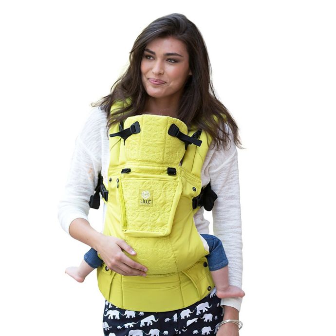 LÍLLÉbaby® COMPLETE™ Embossed Baby Carrier in Citrus | Bed ...