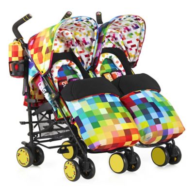 cosatto side by side double stroller