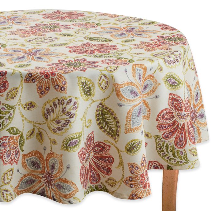 Croscill® Tessa Tablecloth in Multi Bed Bath & Beyond