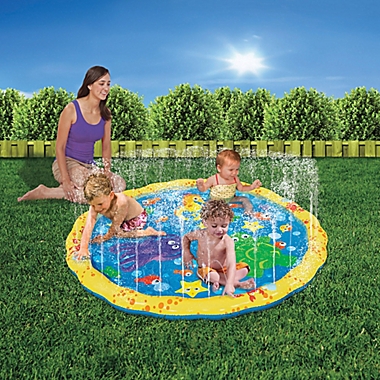 FREE SHIPPING Brand NEW Sprinkle 'N Splash Water Play Mat by Banzai 