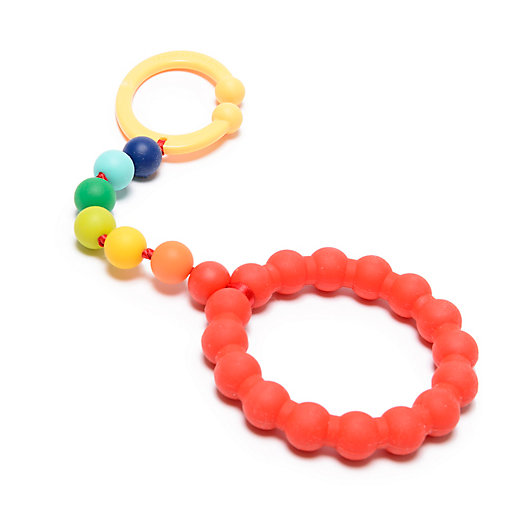Alternate image 1 for chewbeads® Baby Gramercy Teether Stroller Toy in Rainbow