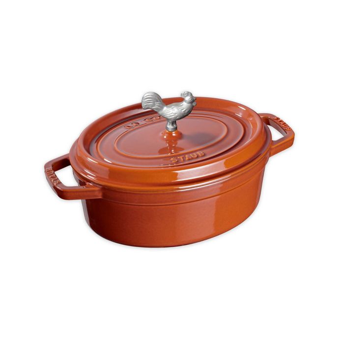 Staub Cocotte Cookware in Burnt Orange Bed Bath and Beyond Canada
