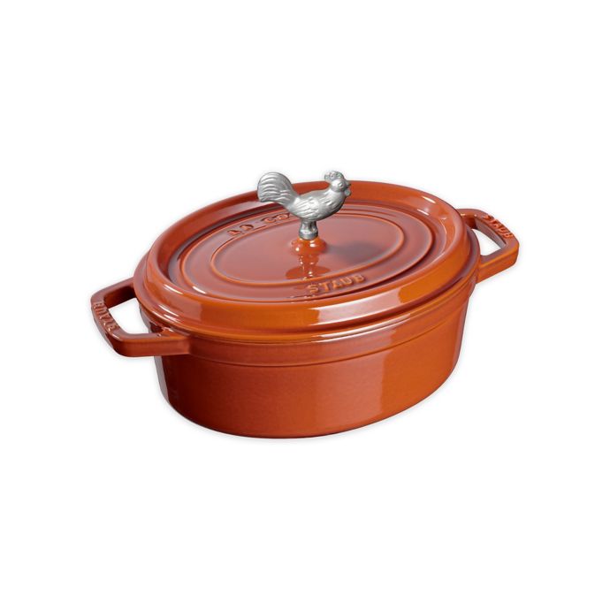 Staub Cocotte Cookware in Burnt Orange Bed Bath & Beyond