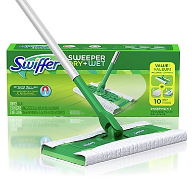 Swiffer&reg; Sweeper Dry + Wet Cleaner Starter Kit. View a larger version of this product image.