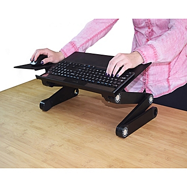 WorkEZ Adjustable Keyboard Tray & Mouse Pad. View a larger version of this product image.