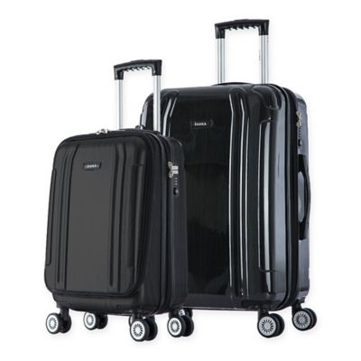 2 piece carry on luggage with spinner wheels