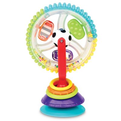 sassy wonder wheel highchair toy