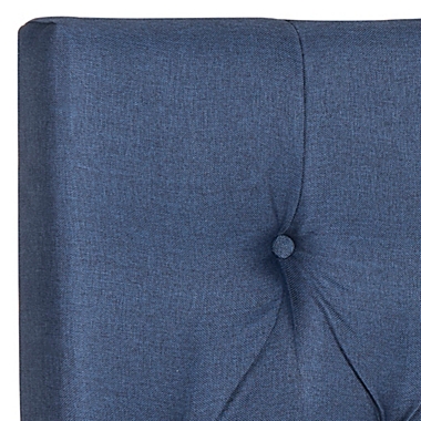 Safavieh Queen Axel Tufted Headboard in Navy. View a larger version of this product image.