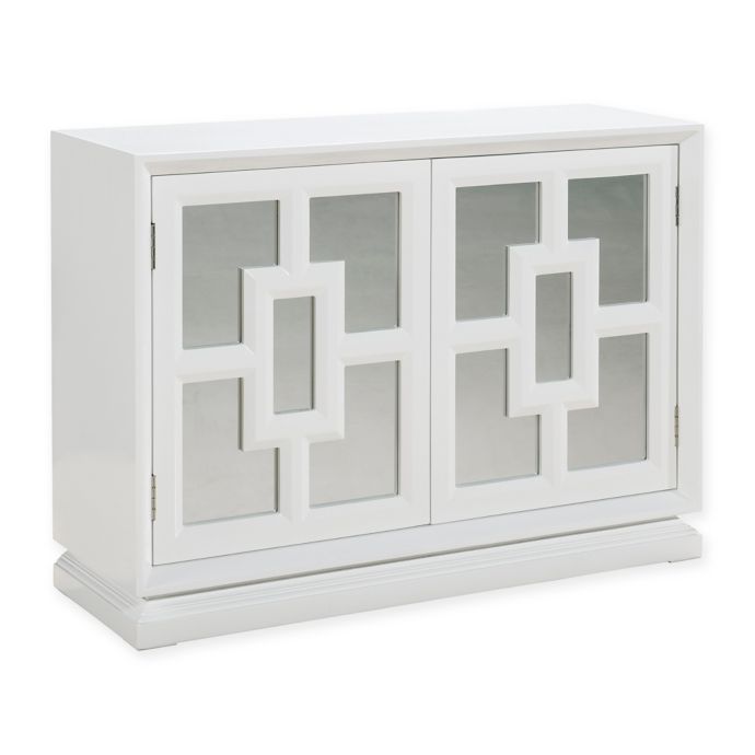 Pulaski Melanie Wine Cabinet In White Bed Bath Beyond