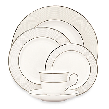 Lenox&reg; Opal Innocence&trade; Stripe Dinnerware Collection. View a larger version of this product image.