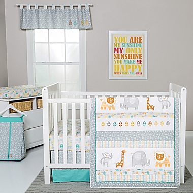 Trend Lab&reg; Lullaby Jungle Crib Bedding Collection. View a larger version of this product image.