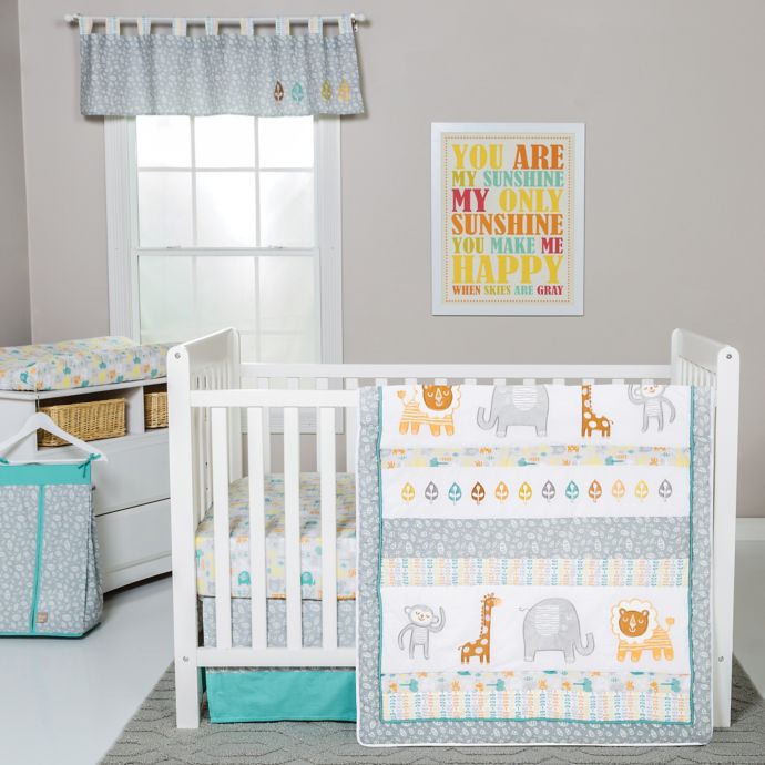 Trend Lab Lullaby Jungle Crib Bedding Collection Buybuy Baby