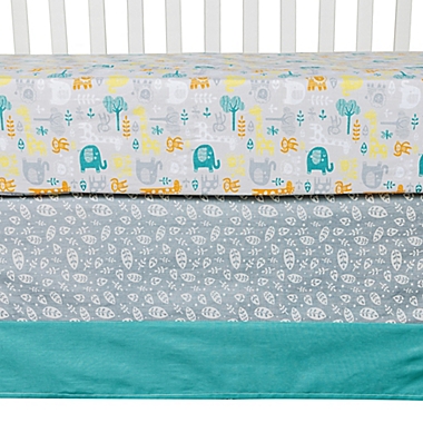 Trend Lab&reg; Lullaby Jungle Crib Bedding Collection. View a larger version of this product image.