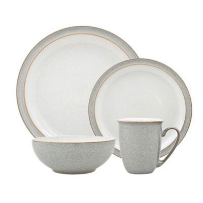 Denby Elements Dinnerware Collection in Light Grey