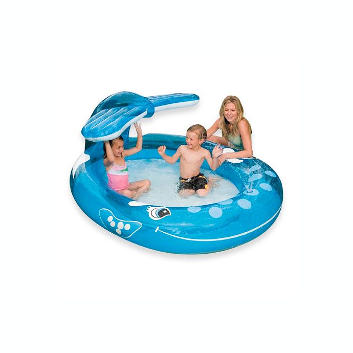 whale inflatable pool