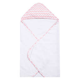 Trend Lab® Pink Sky Chevron Deluxe Hooded Towel