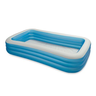 inflatable pool bed