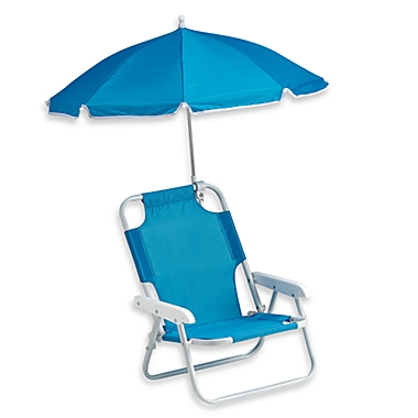 Redmon Kids Lounger Beach Chair Blue