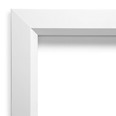 Amanti Art Blanco 20-Inch x 24-Inch Bathroom Vanity Mirror in White. View a larger version of this product image.