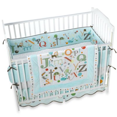 alphabet crib bedding