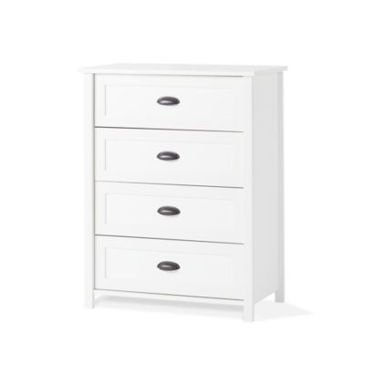 white baby chest of drawers