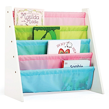 Humble Crew Toddler  4-Pocket Multicolor Book Rack. View a larger version of this product image.