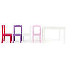 Alternate image 3 for Tot Tutors 5-Piece Table & Chairs Set in Pink/Purple